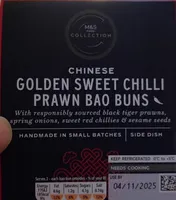 Golden Sweet Chilli Prawn Bap Buns