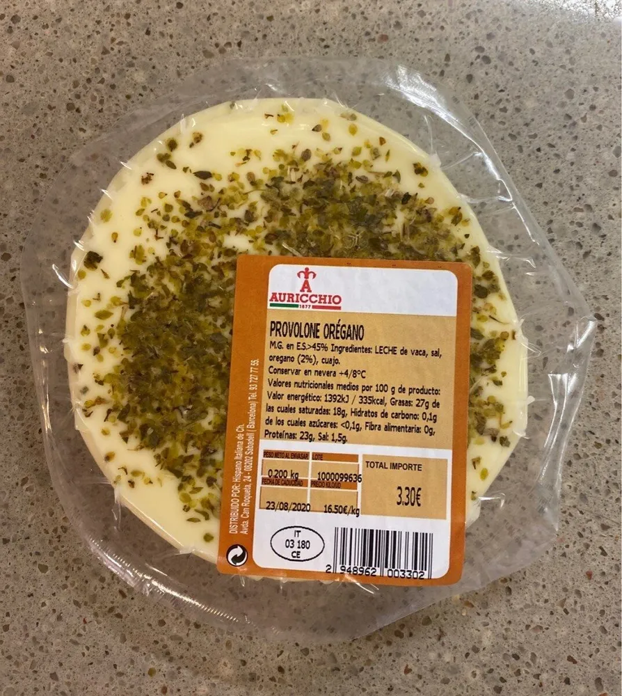 Provolone orégano