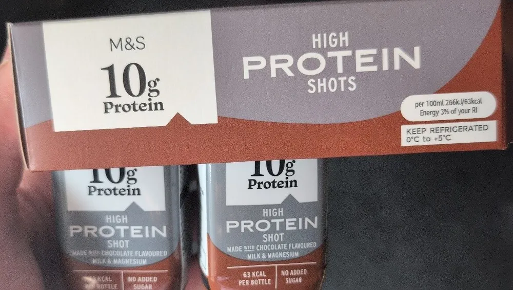 M&S High Protein Shots