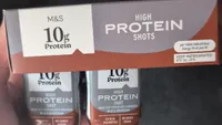 M&S High Protein Shots