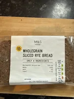 Wholegrain Sliced Rye Bread