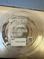 Cocoa Chia Mousse