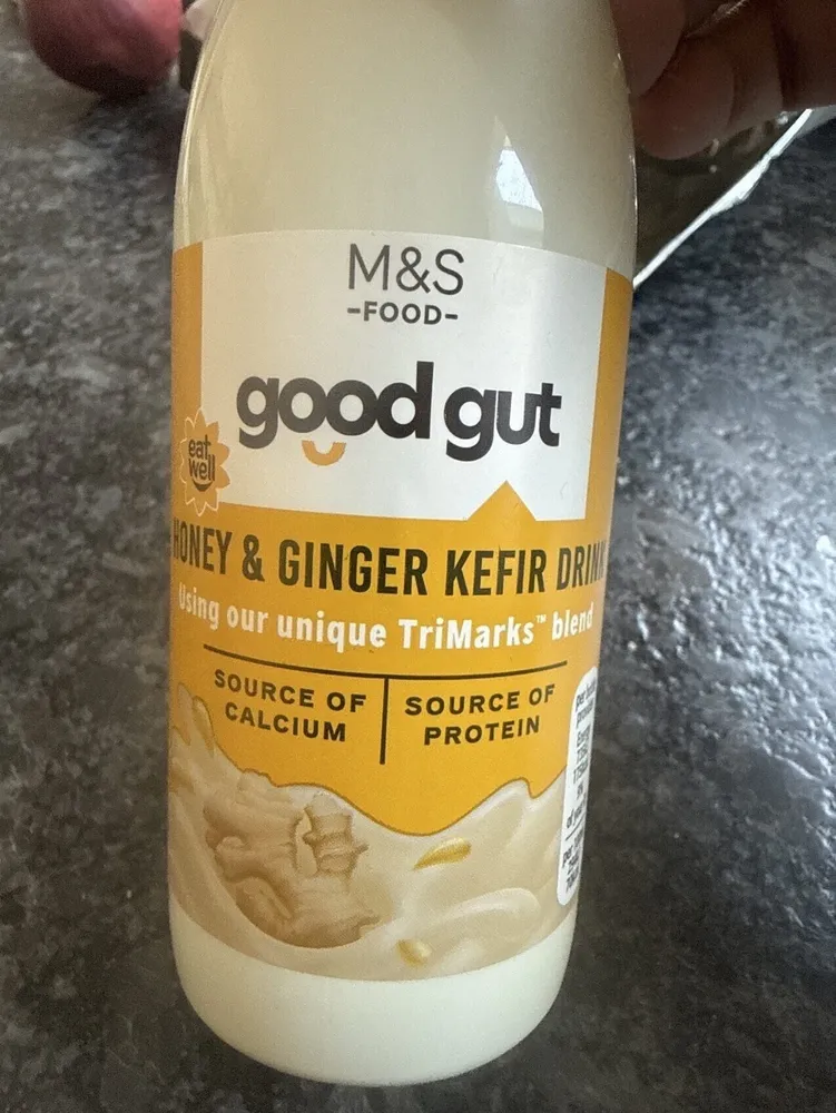 HONEY & GINGER KEFIR DRINK