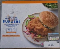 M&S Southern Fried Chicken Burger