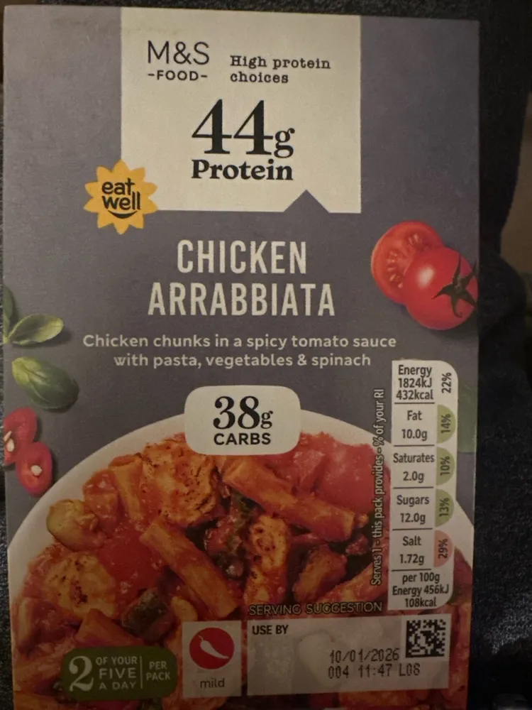 CHICKEN ARRABBIATA