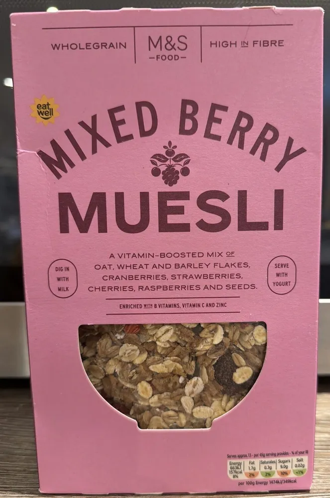 Mixed Berry Muesli