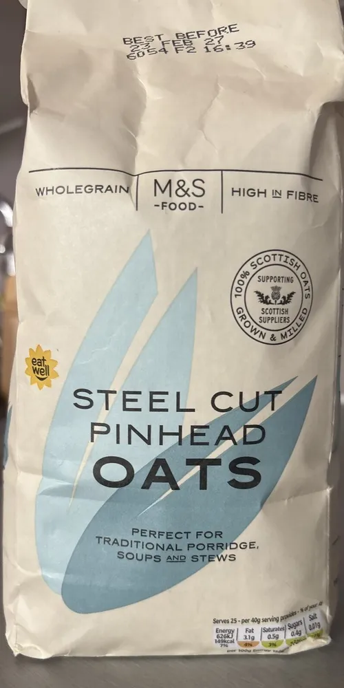 Steel Cut Pinhead Oats
