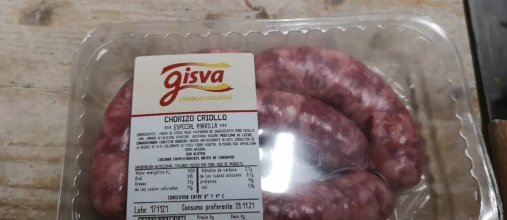Chorizo criollo