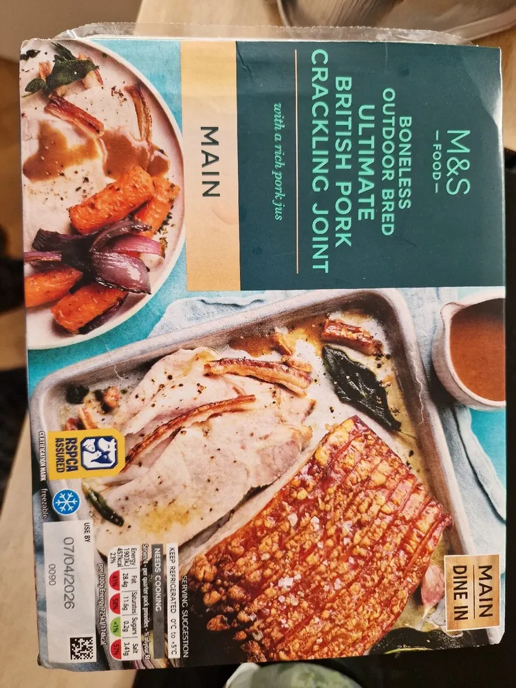 Boneless Outdoor Breeed Ultimate British Pork Crackling Joint