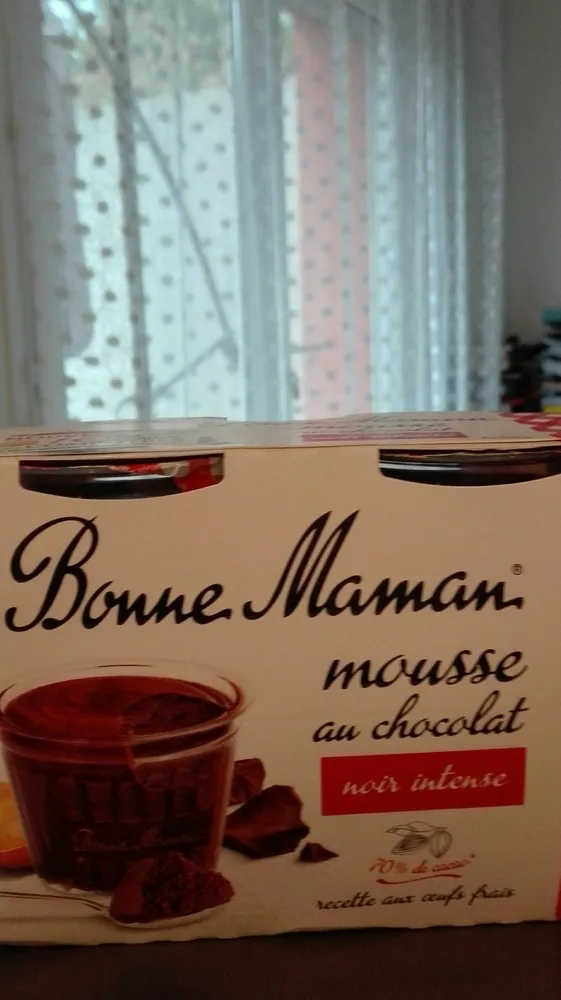 mousse au chocolat noir intense
