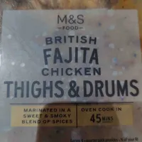Fajita chicken thighs and drums