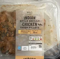 Indian Style British Chicken Thigh Fillets