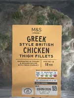 Greek Style British Chicken Thigh Fillets