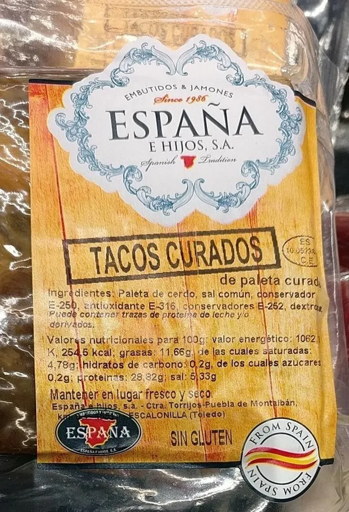 Tacos Jamón