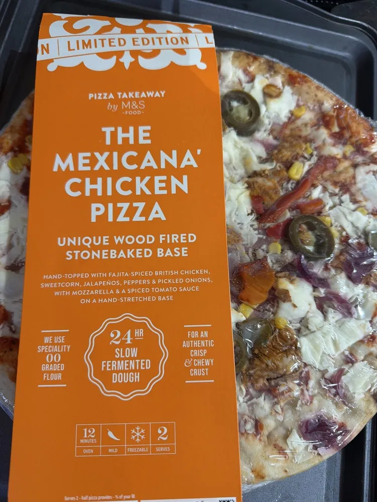 The Mexicana Chicken Pizza