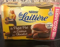 Petit pot de crème au chocolt