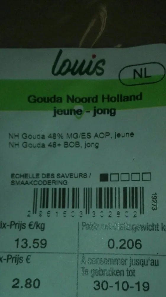 Gouda Nord jeune
