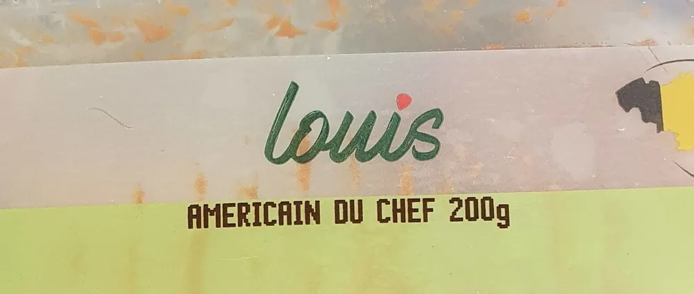 Américain du chef 200gr
