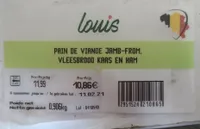 Pain de viande jambon fromage