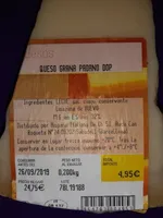 Queso grana padano
