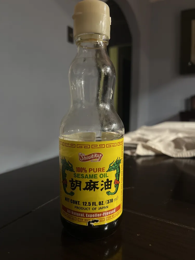100% pure sesame oil