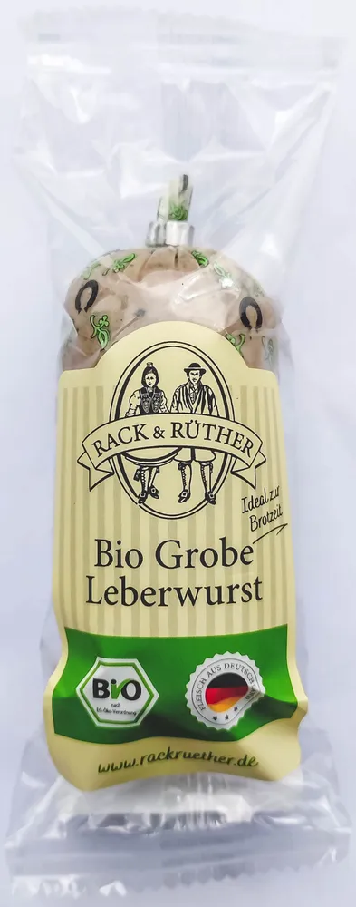 Bio Grobe Leberwurst