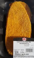 Schnitzel de dinde pané