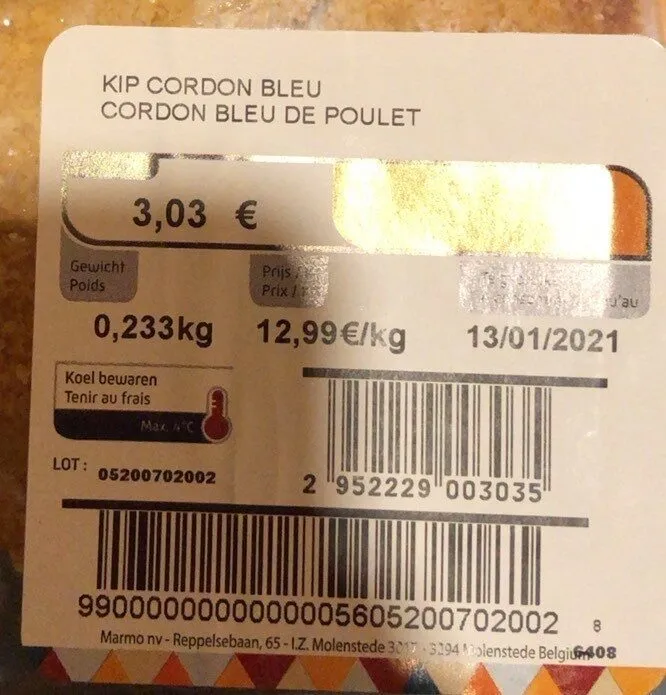 Cordon Bleu de Poulet