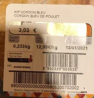 Cordon Bleu de Poulet