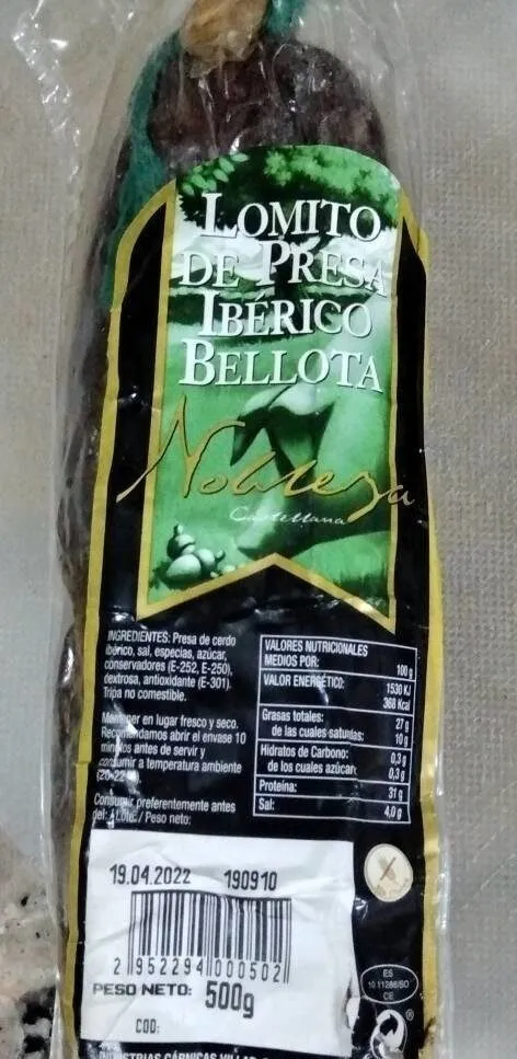 Lomito de presa iberico bellota