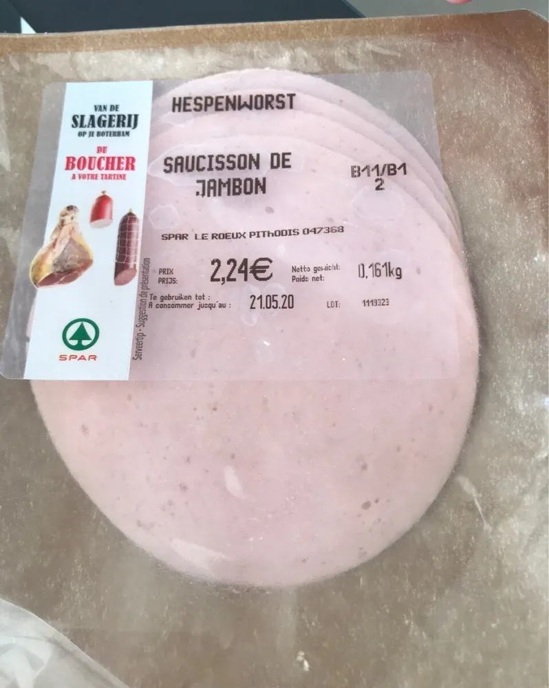 Saucisson de jambon
