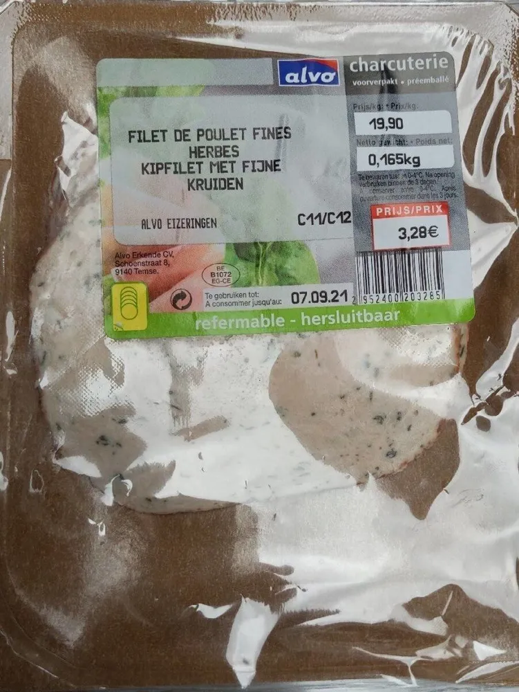 Kipfilet met fijne kruiden