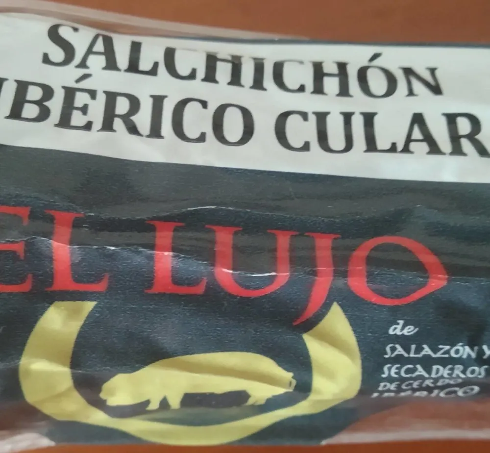 Salchichón ibérico cular