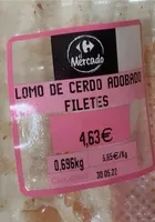 Lomo de cerdo adobado filetes