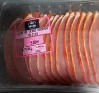 Lomo de cerdo adobado filetes