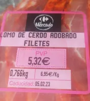 Lomo de cerdo adobado