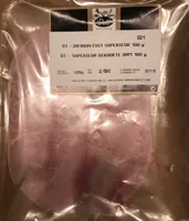 Jambon cuit supérieur 100g