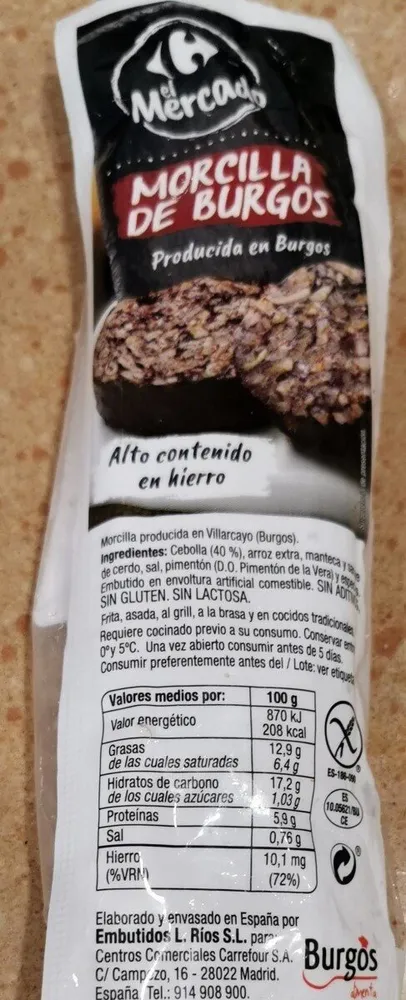 MORCILLA DE BURGOS