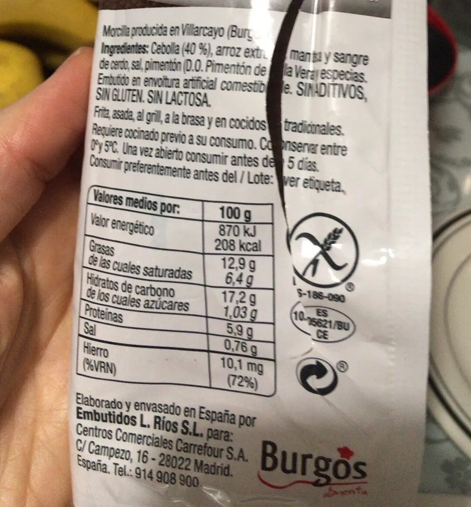 Morcilla de burgos