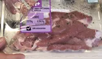 Chuletas de pavo marinadas al ajillo