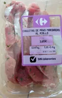 Chuletas de Pavo marinadas al ajillo