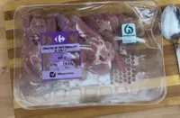 Chuletas de pavo marinadas al ajillo