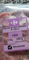Chuletas de pavo al ajillo carrefour