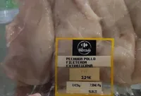 Pechuga pollo fileteada extratierna