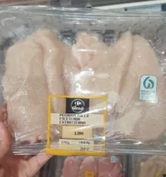 Pechuga pollo fileteada