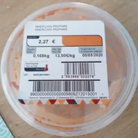 Américain prépare
