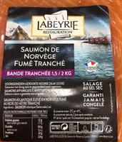 Saumon de norvege fume tranche