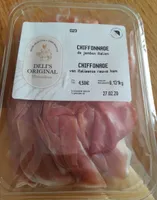 Chiffonnade de jambon italien