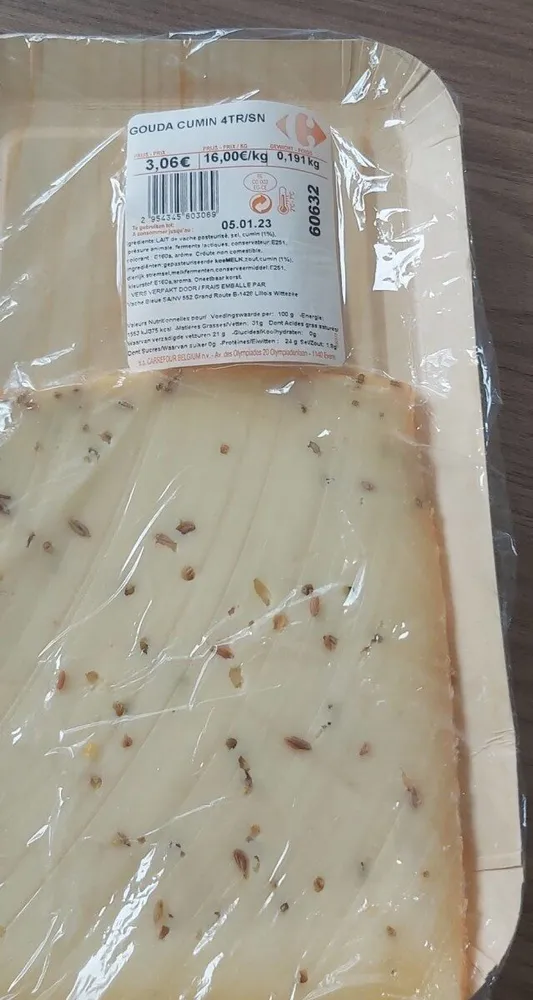 Gouda au cumin