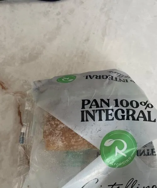 Pan cristalino integral 100%